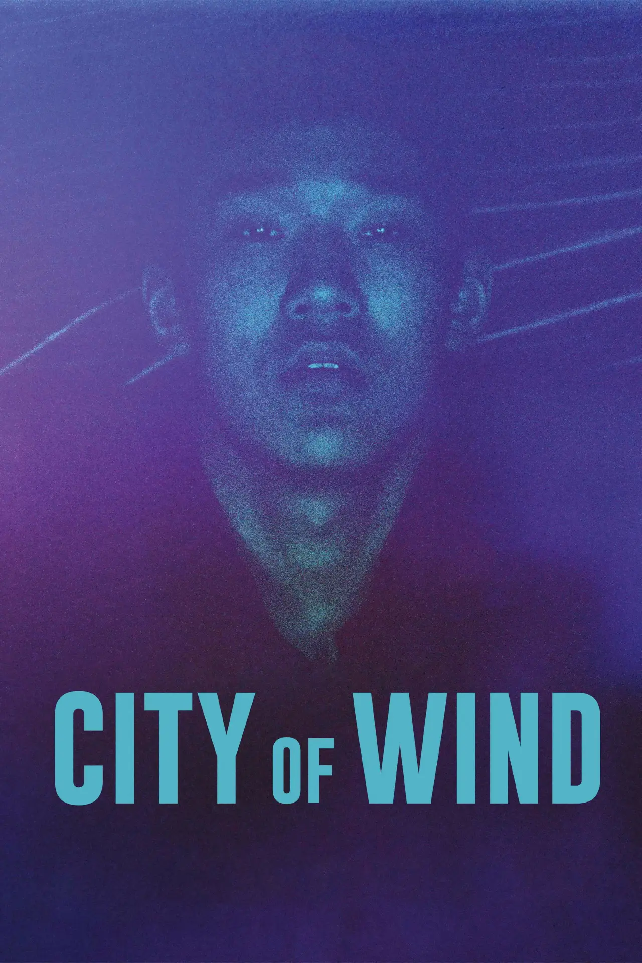 Plakat filmowy "Miasto wiatru"