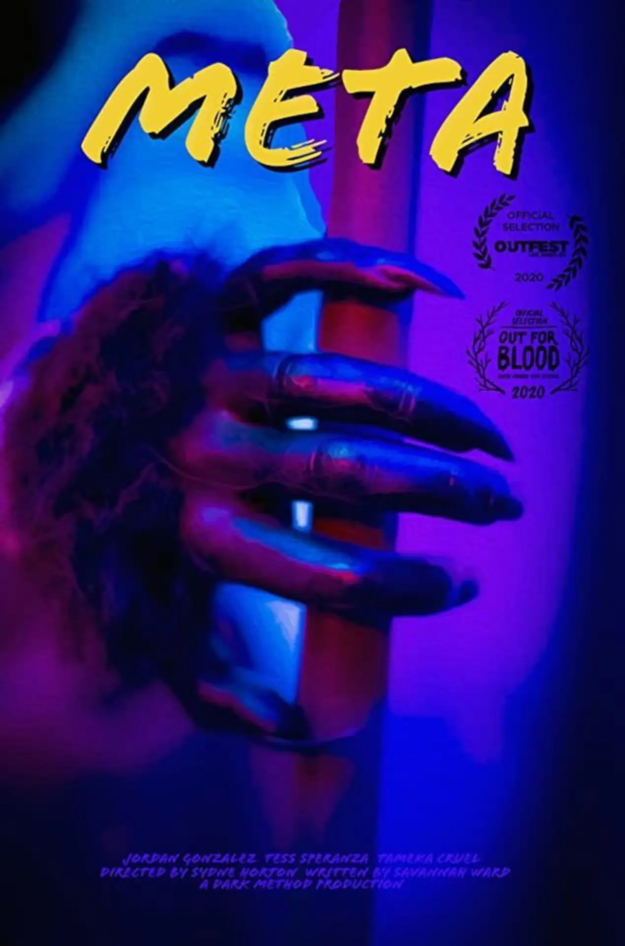 Plakat filmowy "Meta"