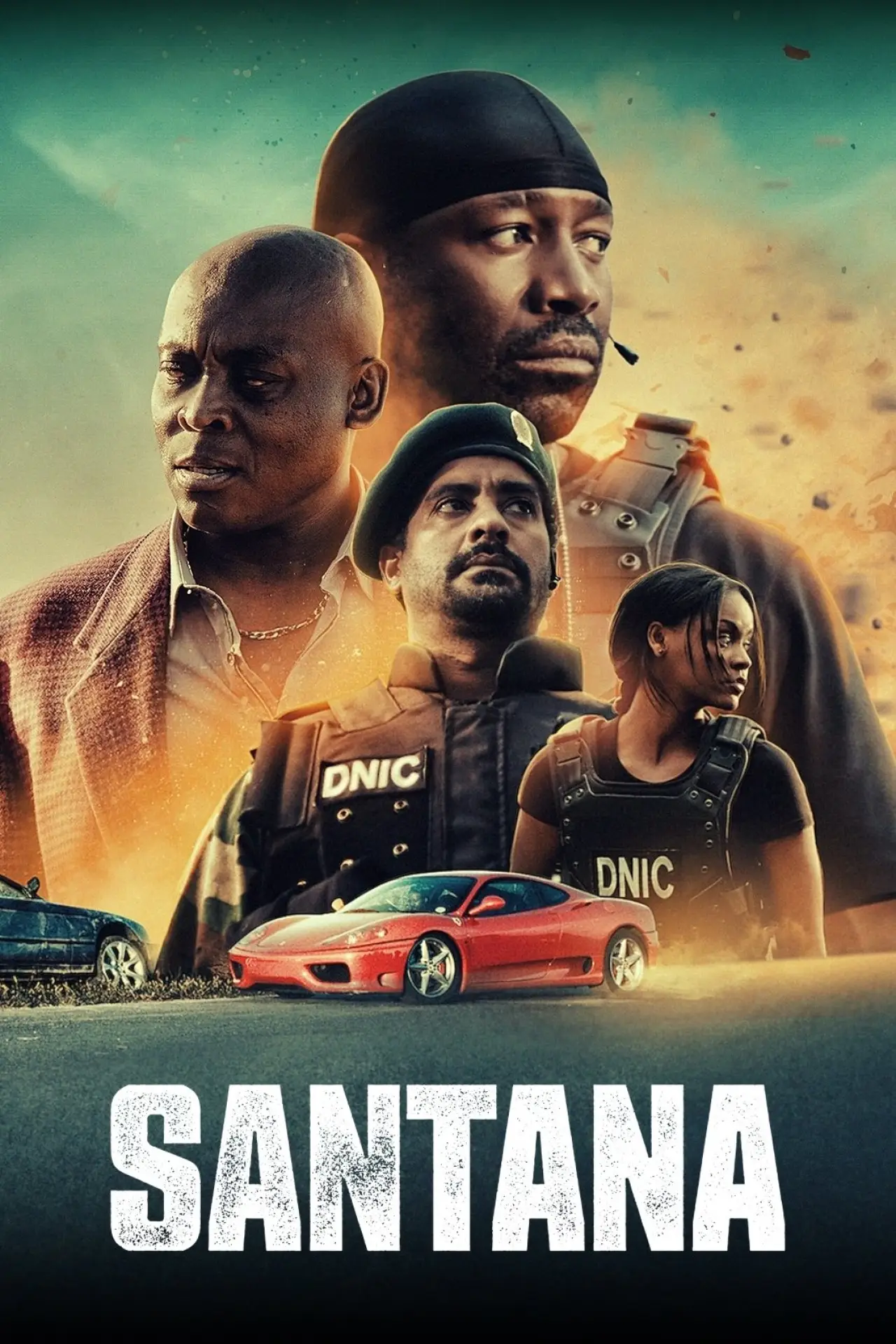 Plakat filmowy "Santana"