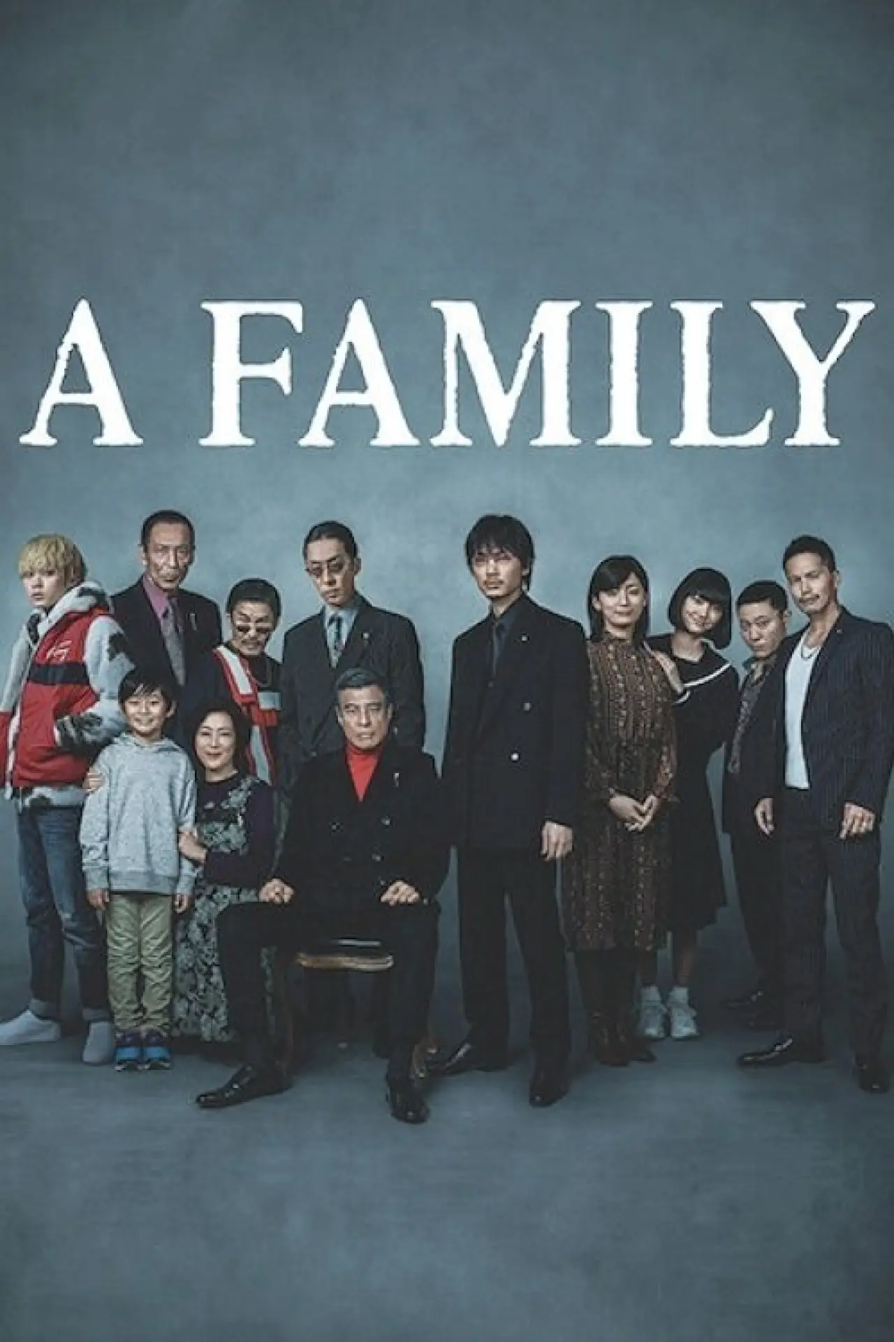 Plakat filmowy "Yakuza i rodzina"