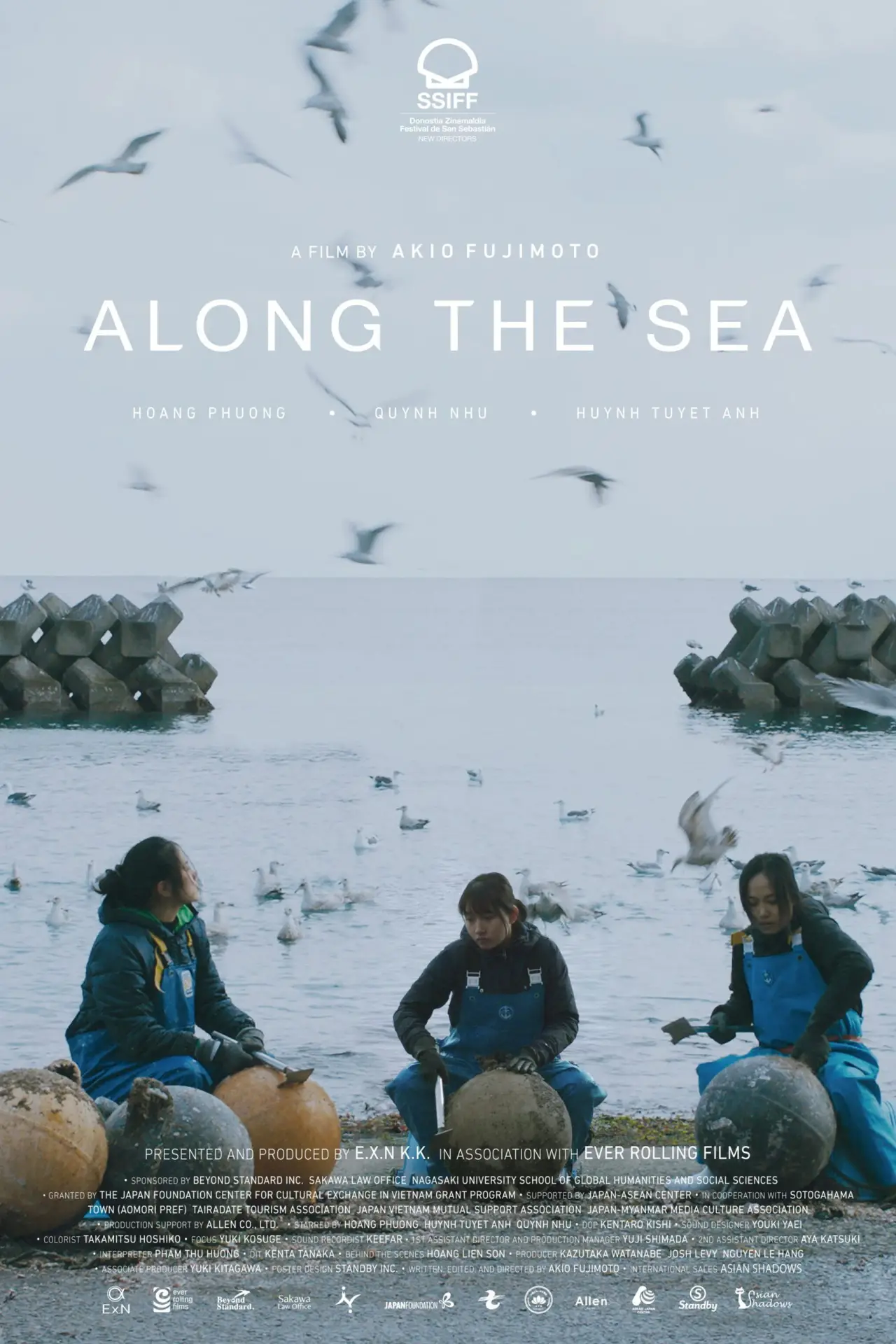 Plakat filmowy "海辺の彼女たち"