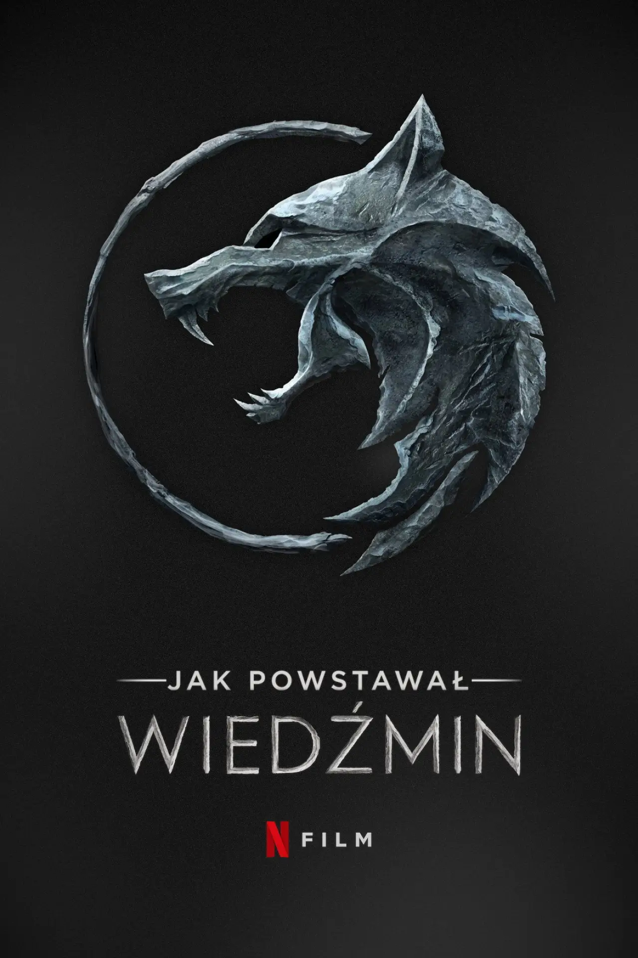 Plakat filmowy "Jak powstawał Wiedźmin"