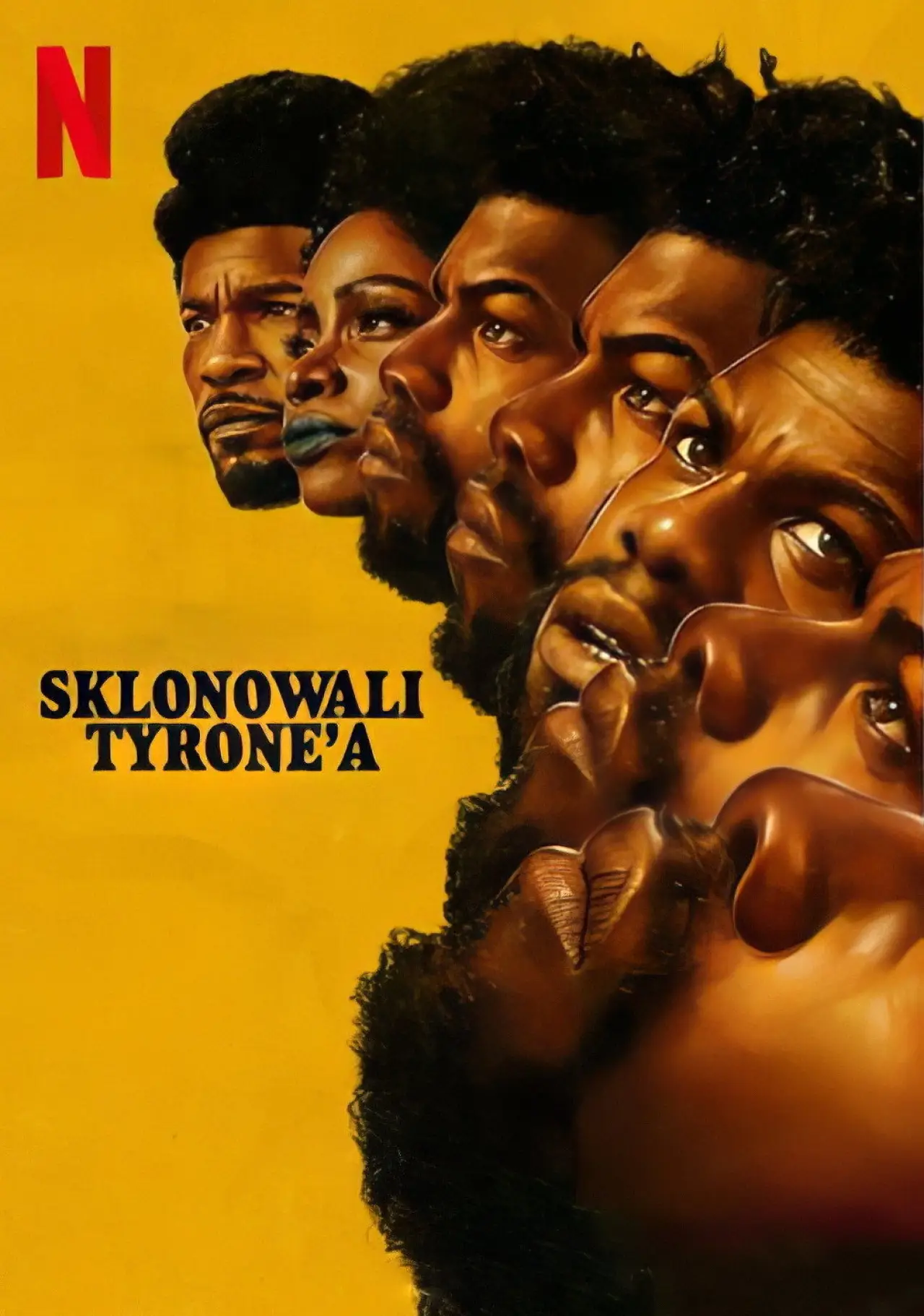 Plakat filmowy "Sklonowali Tyrone