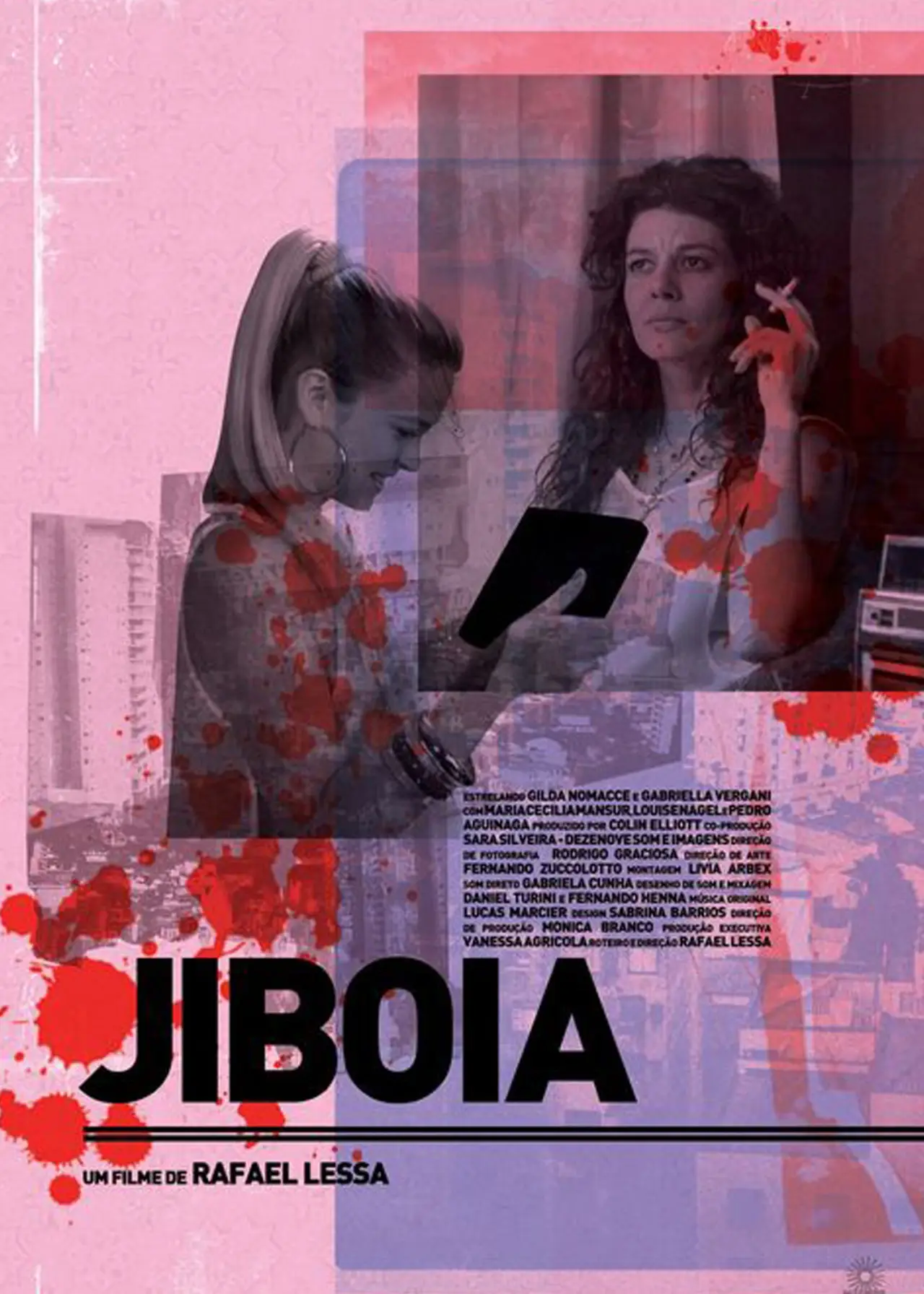 Plakat filmowy "Jibóia"