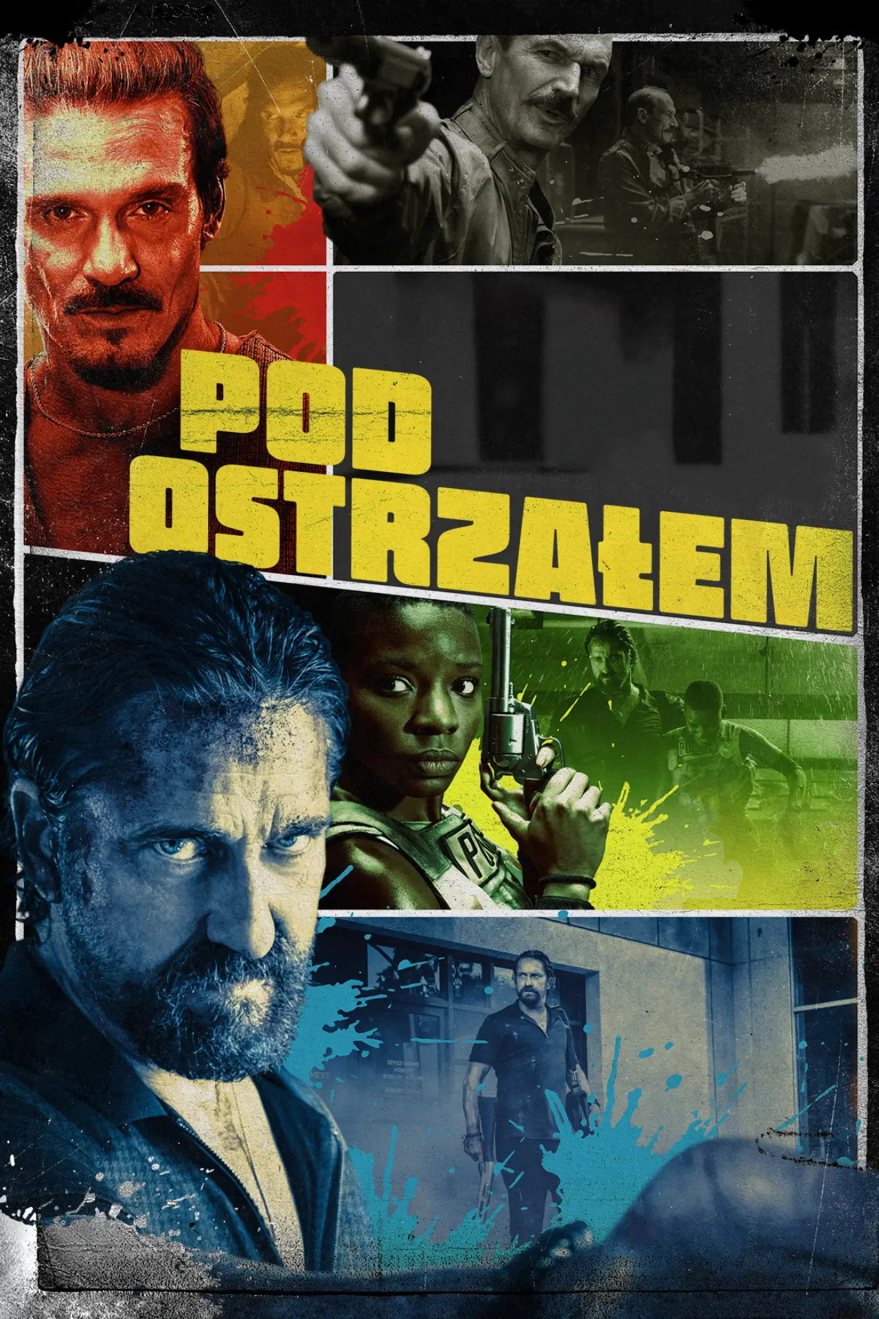Plakat filmowy "Pod Ostrzałem"