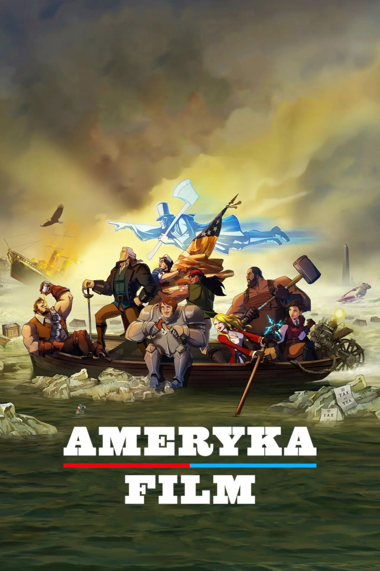 Plakat filmowy "Ameryka: Film"