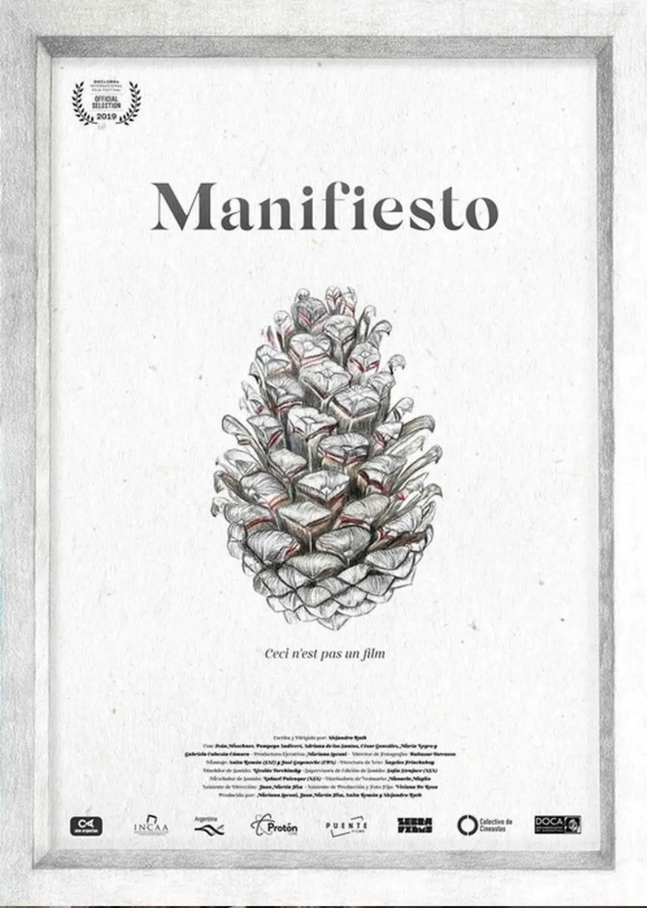 Plakat filmowy "Manifiesto"