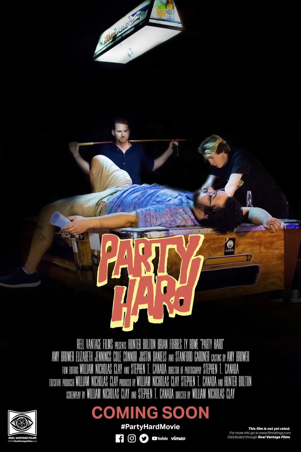 Plakat filmowy "Party Hard"