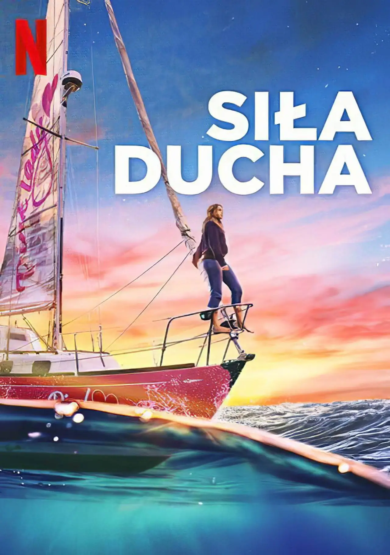 Plakat filmowy "Siła ducha"