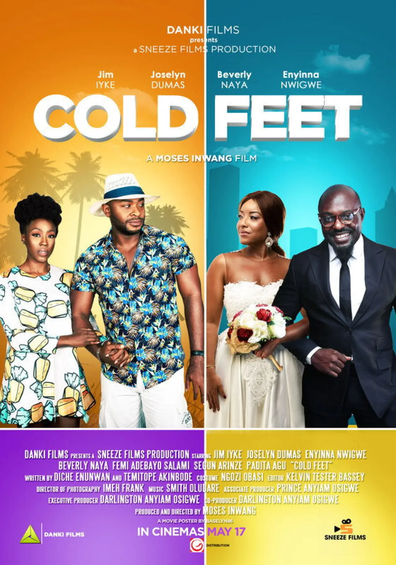 Plakat filmowy "Cold Feet"