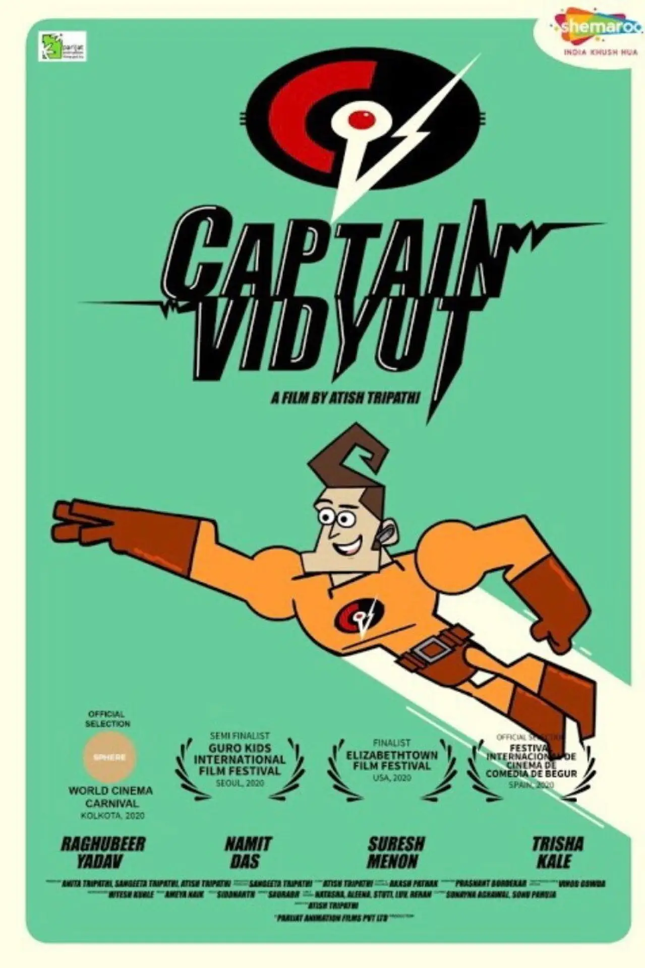 Plakat filmowy "Captain Vidyut"