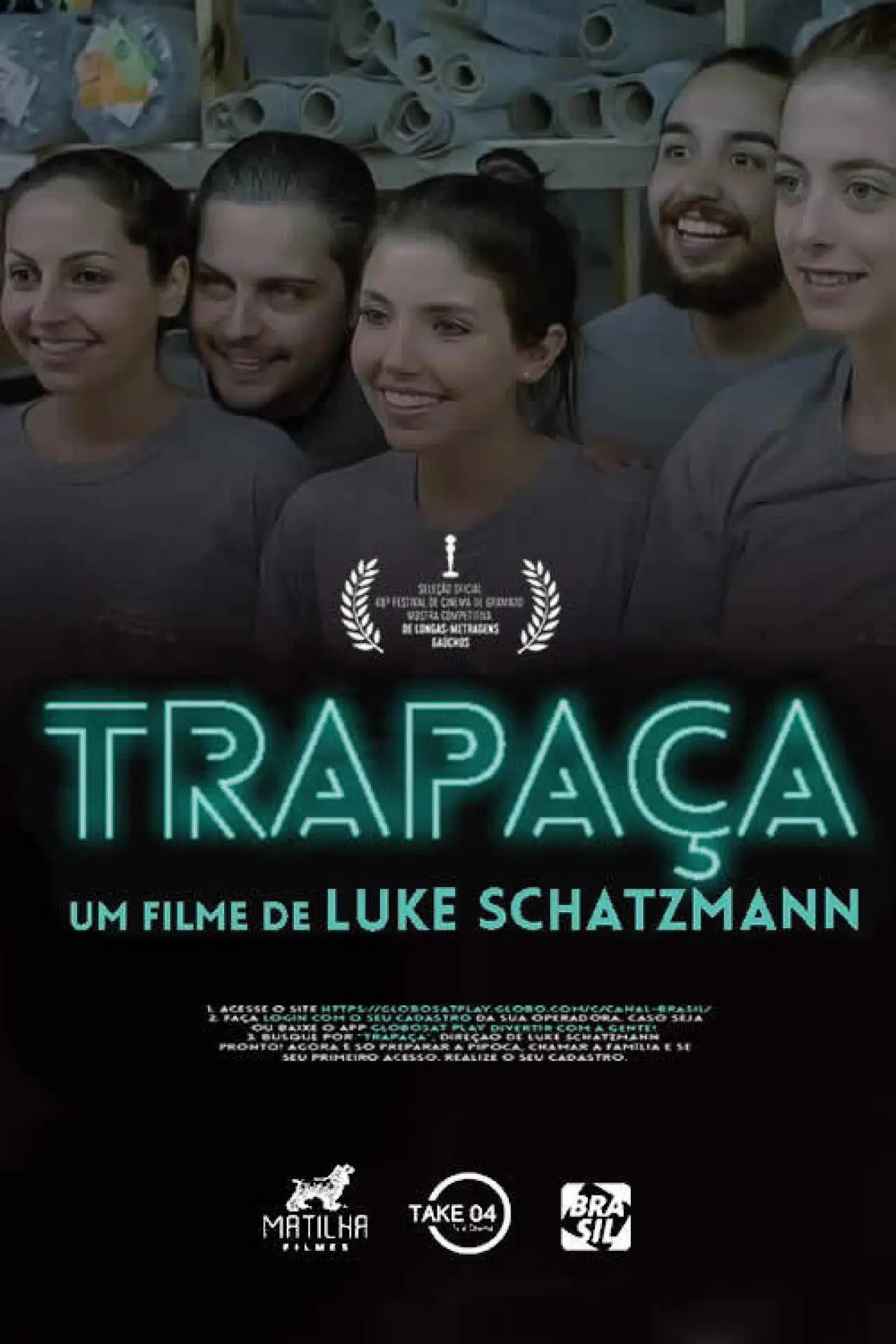 Plakat filmowy "Trapaça"