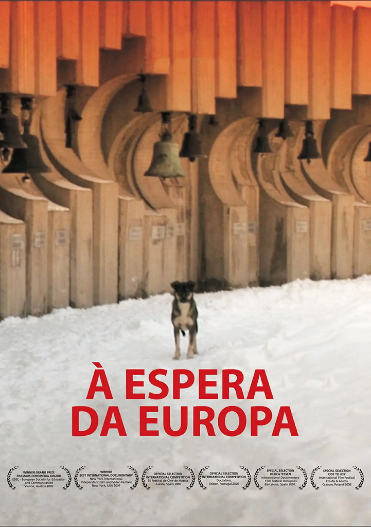 Plakat filmowy "À Espera da Europa"