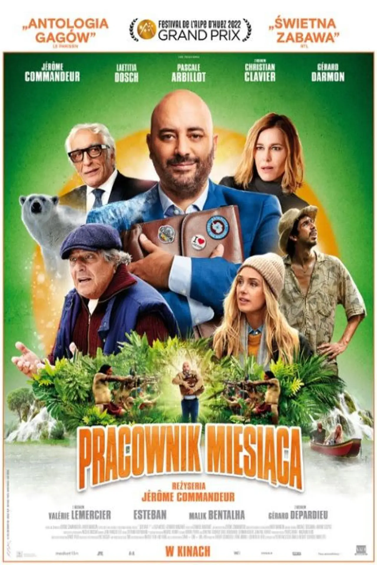 Plakat filmowy "Pracownik miesiąca"