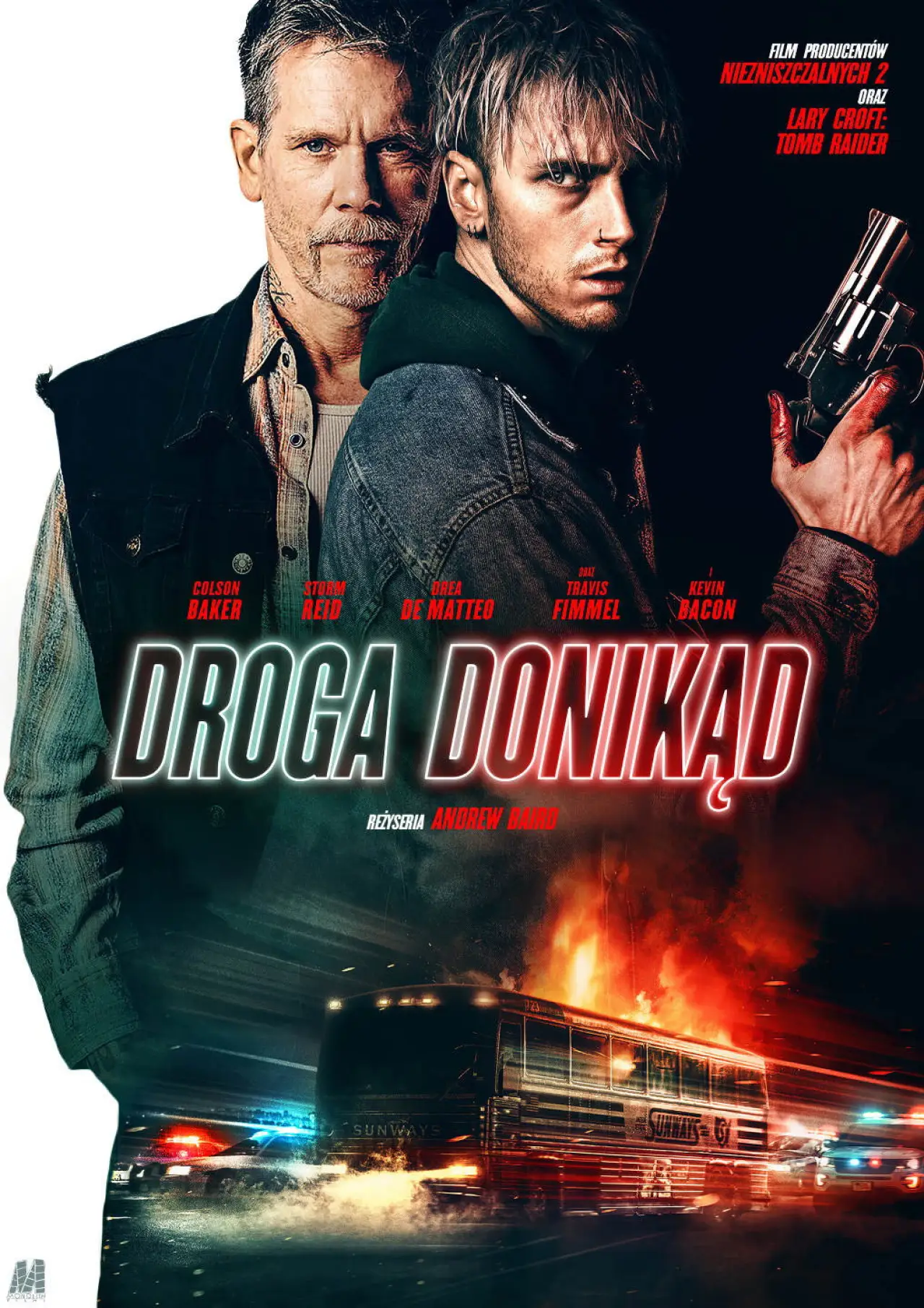 Plakat filmowy "Droga donikąd"