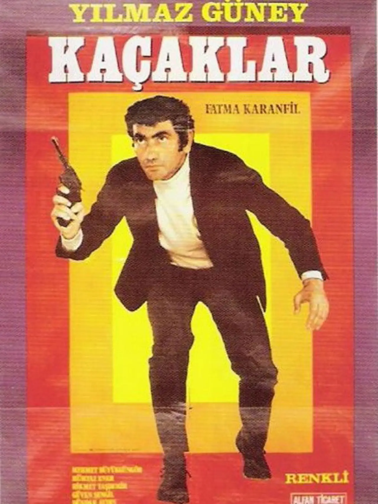 Plakat filmowy "Kaçaklar"