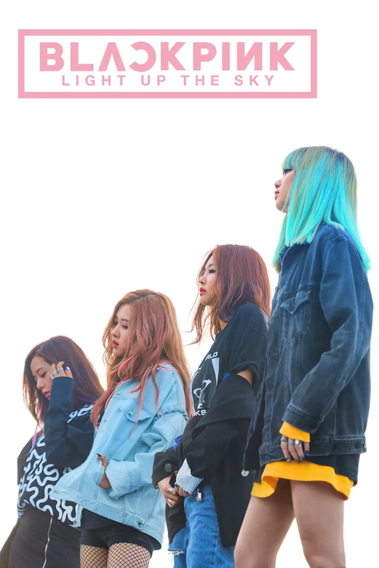Plakat filmowy "블랙핑크: 세상을 밝혀라"