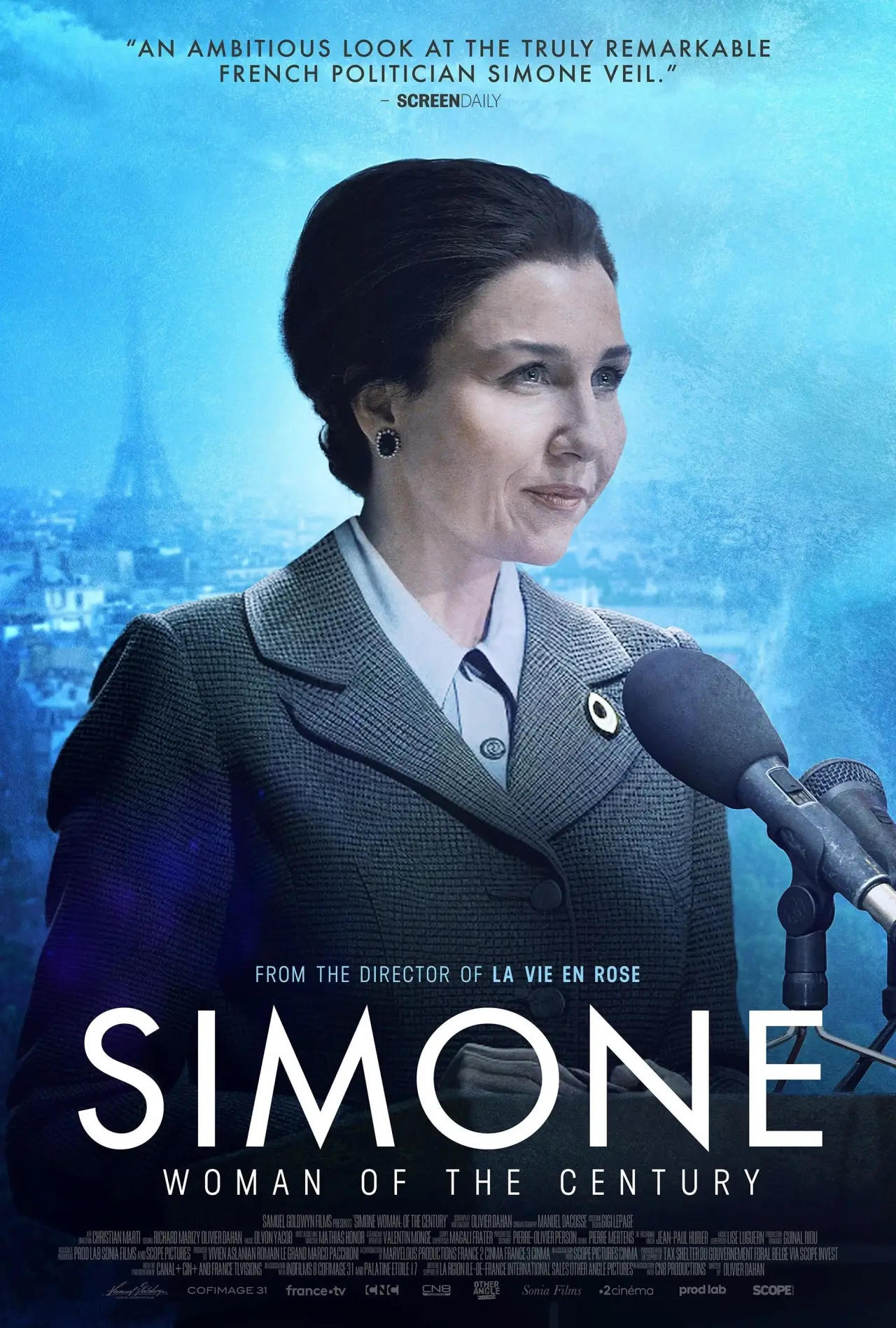 Plakat filmowy "Simone, le voyage du siècle"