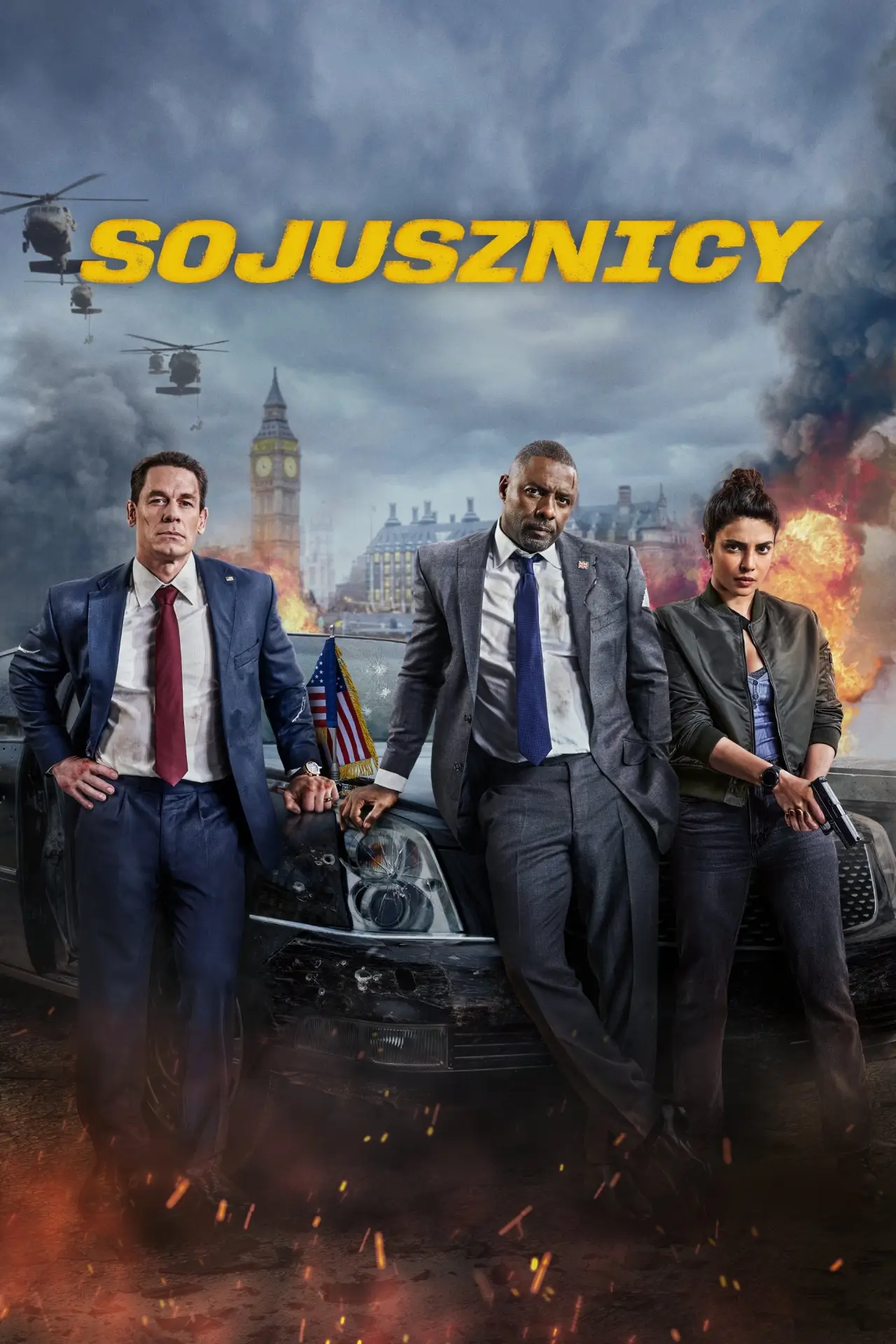 Plakat filmowy "Sojusznicy"