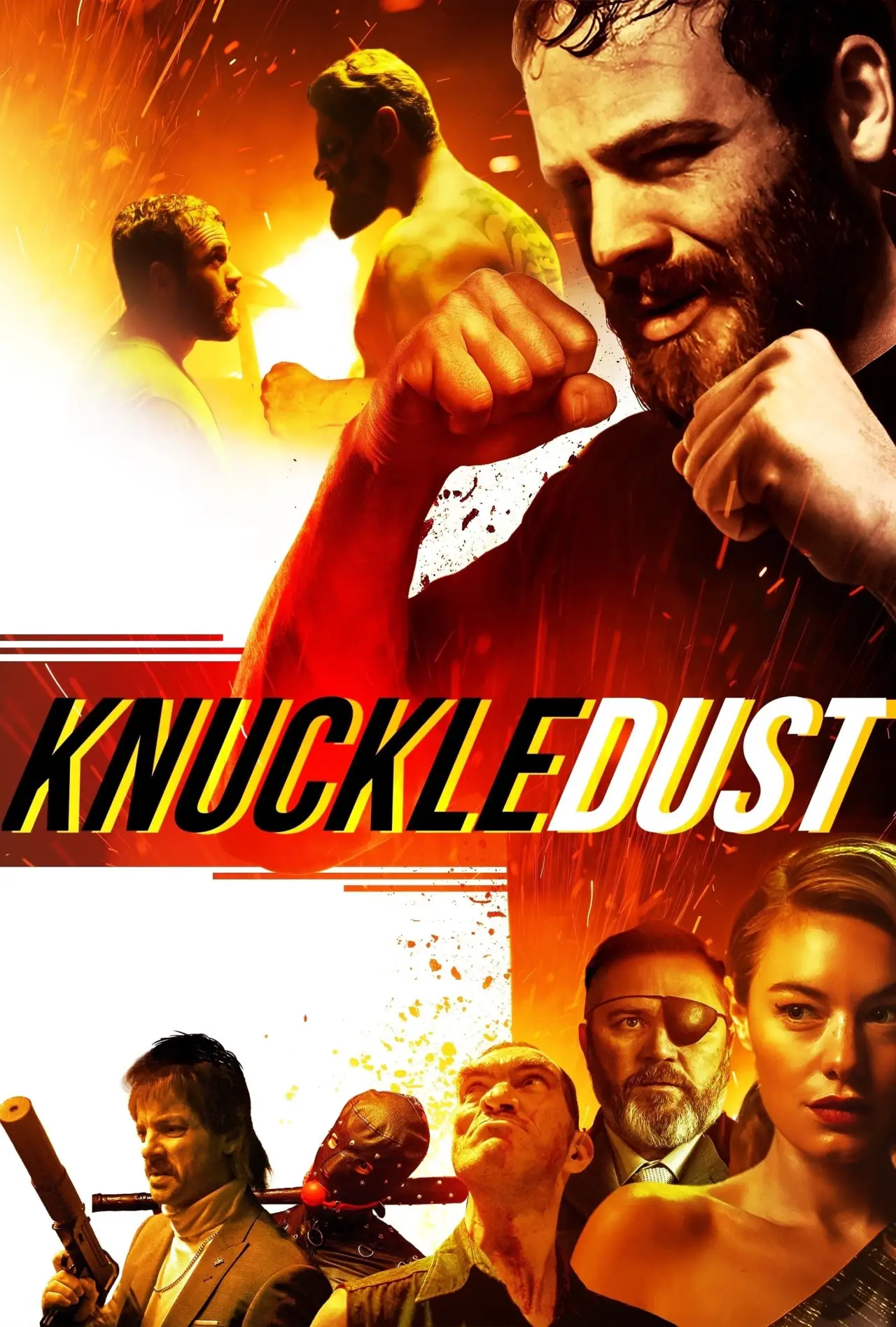 Plakat filmowy "Klub Knuckledust"
