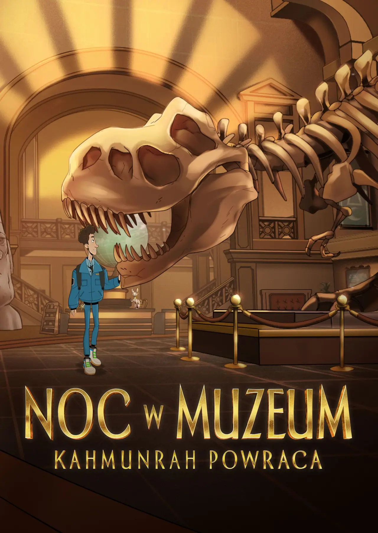 Plakat filmowy "Noc w muzeum: Kahmunrah powraca"