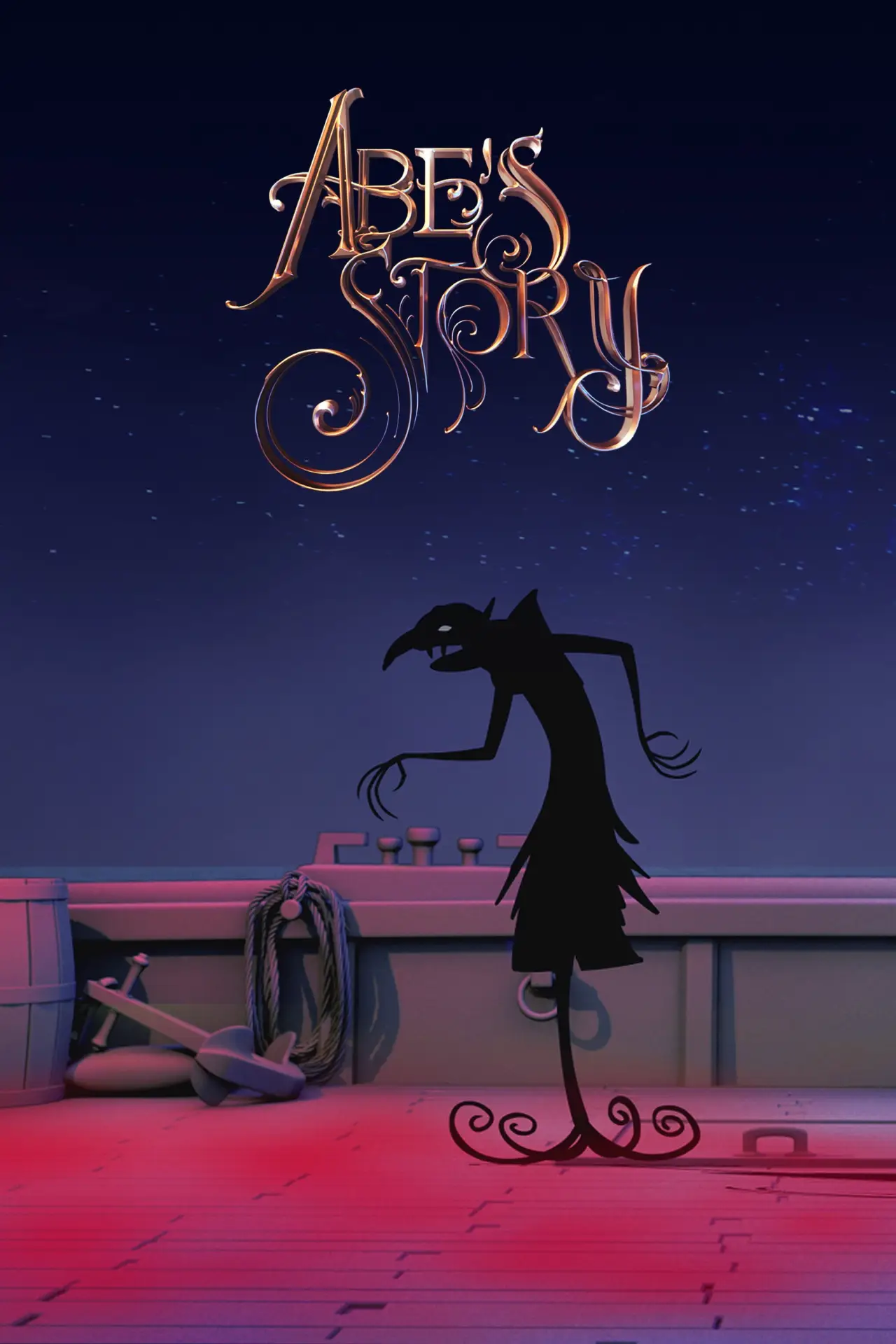 Plakat filmowy "Abe