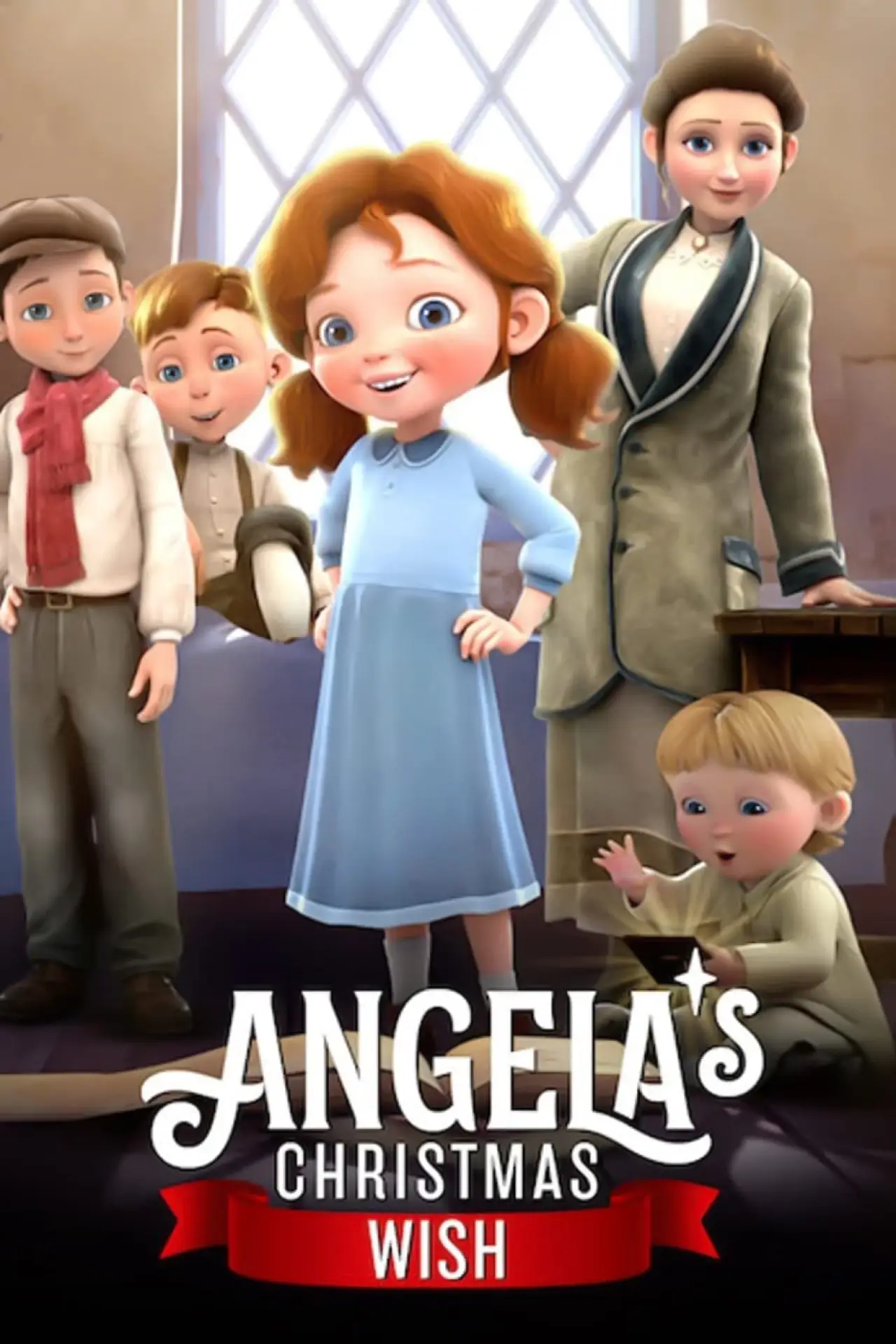 Plakat filmowy "Świąteczne życzenie Angeli"