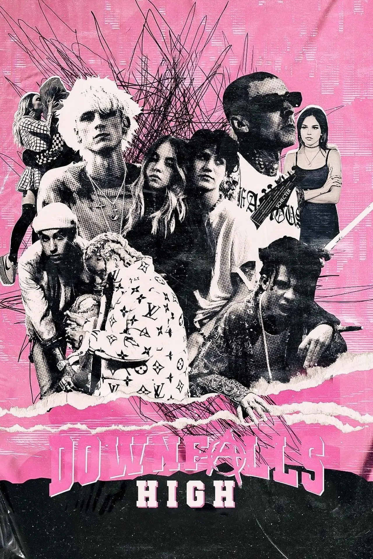 Plakat filmowy "Downfalls High"