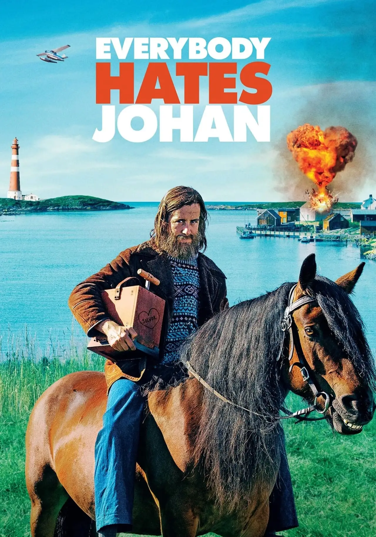 Plakat filmowy "Alle hater Johan"