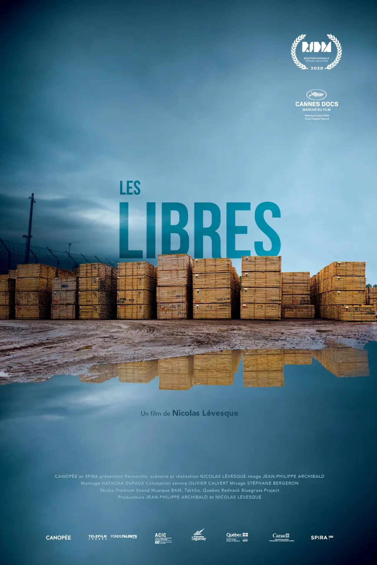 Plakat filmowy "Les Libres"