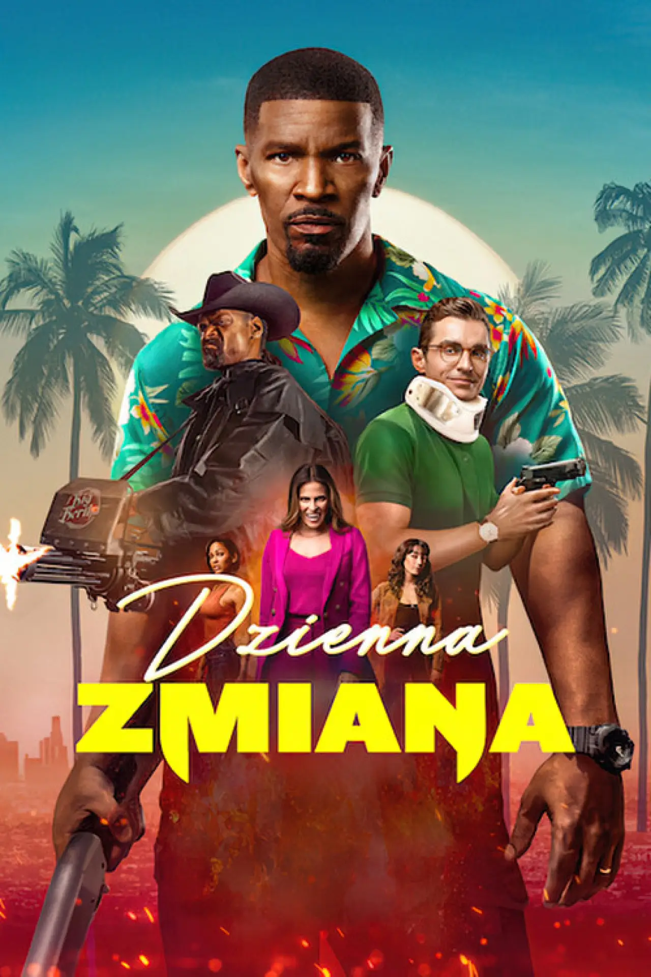 Plakat filmowy "Dzienna zmiana"