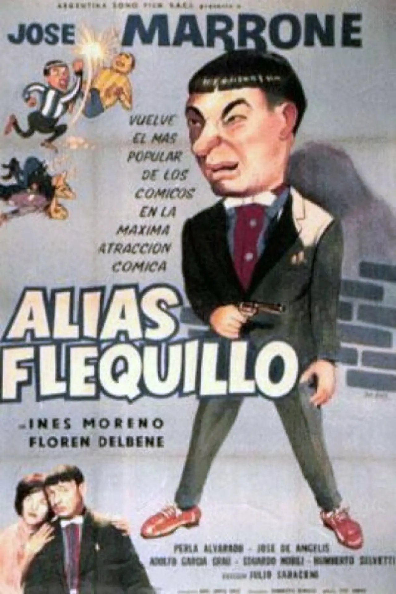 Plakat filmowy "Alias Flequillo"