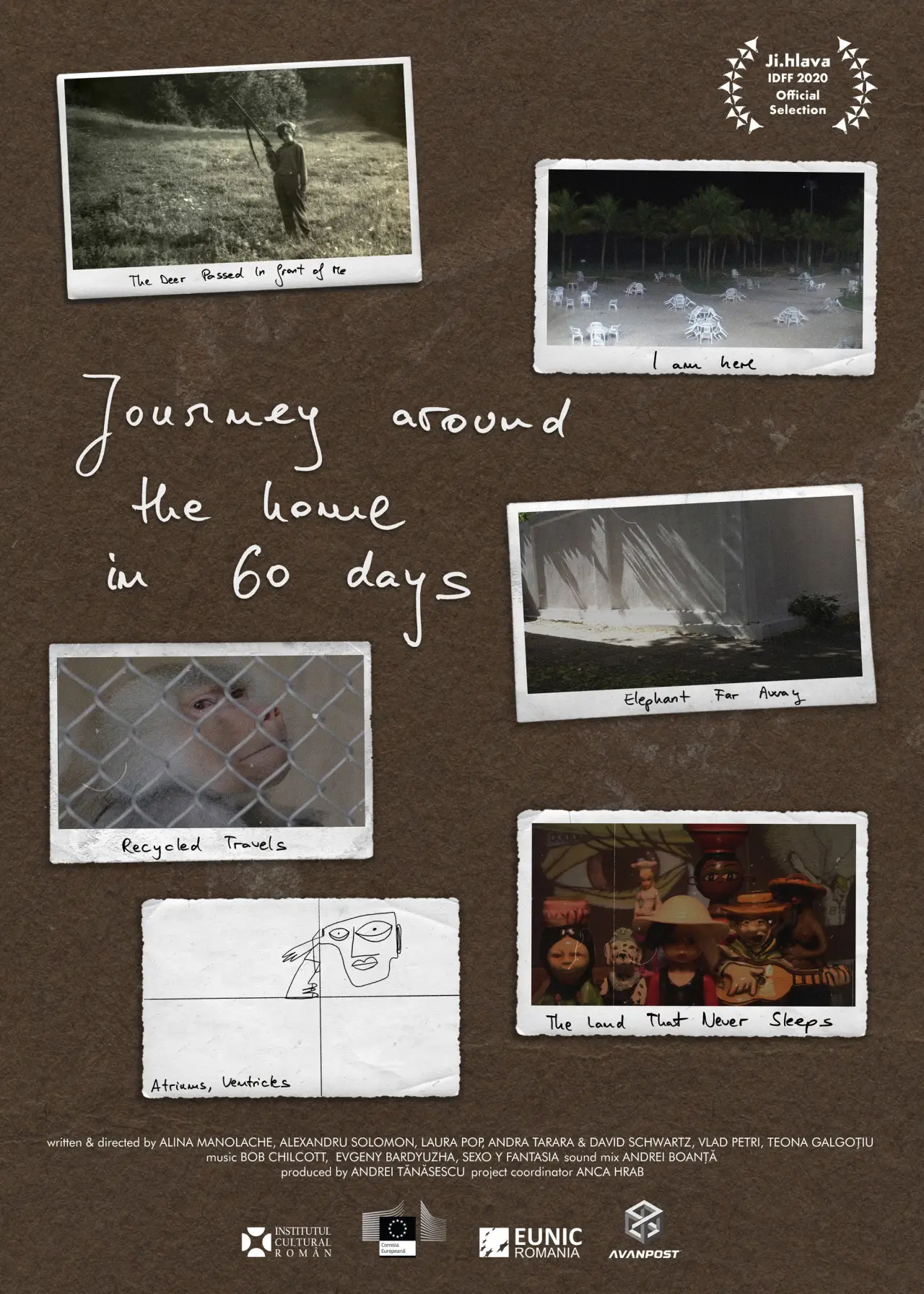 Plakat filmowy "Journey Around the Home in 60 Days"