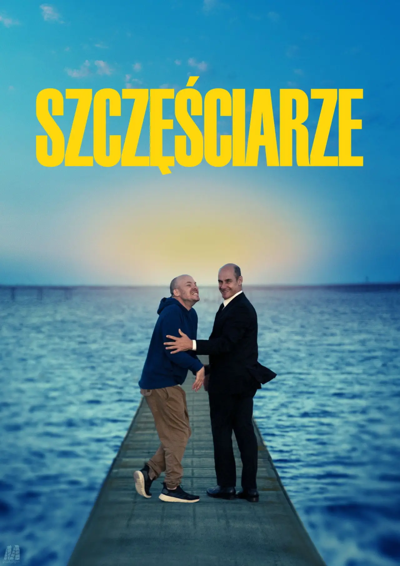 Plakat filmowy "Szczęściarze"