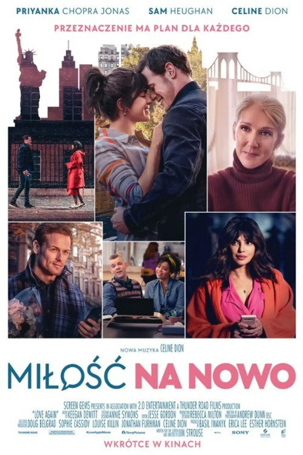 Plakat filmowy "Miłość na nowo"