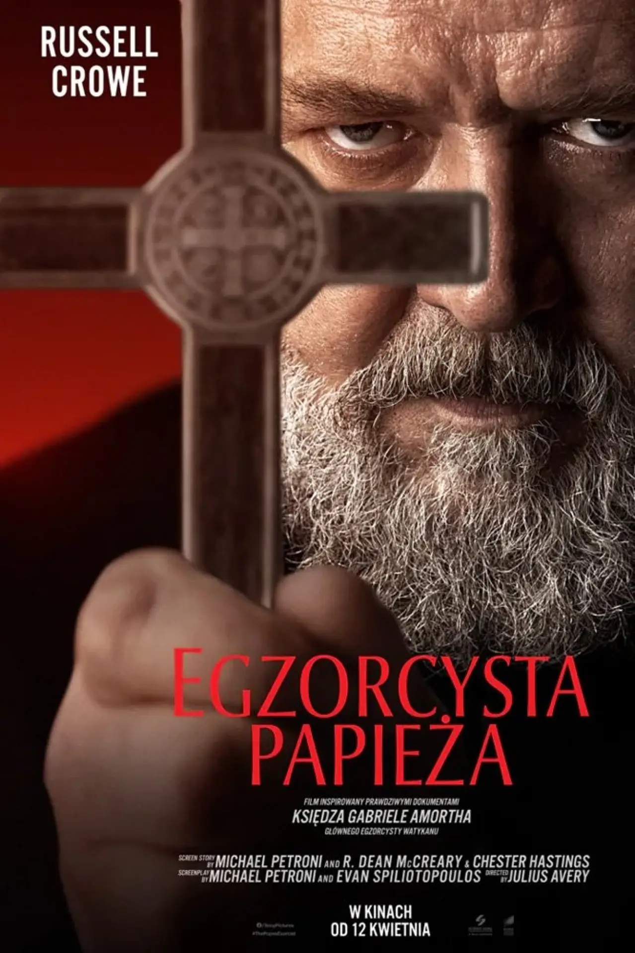 Plakat filmowy "Egzorcysta Papieża"