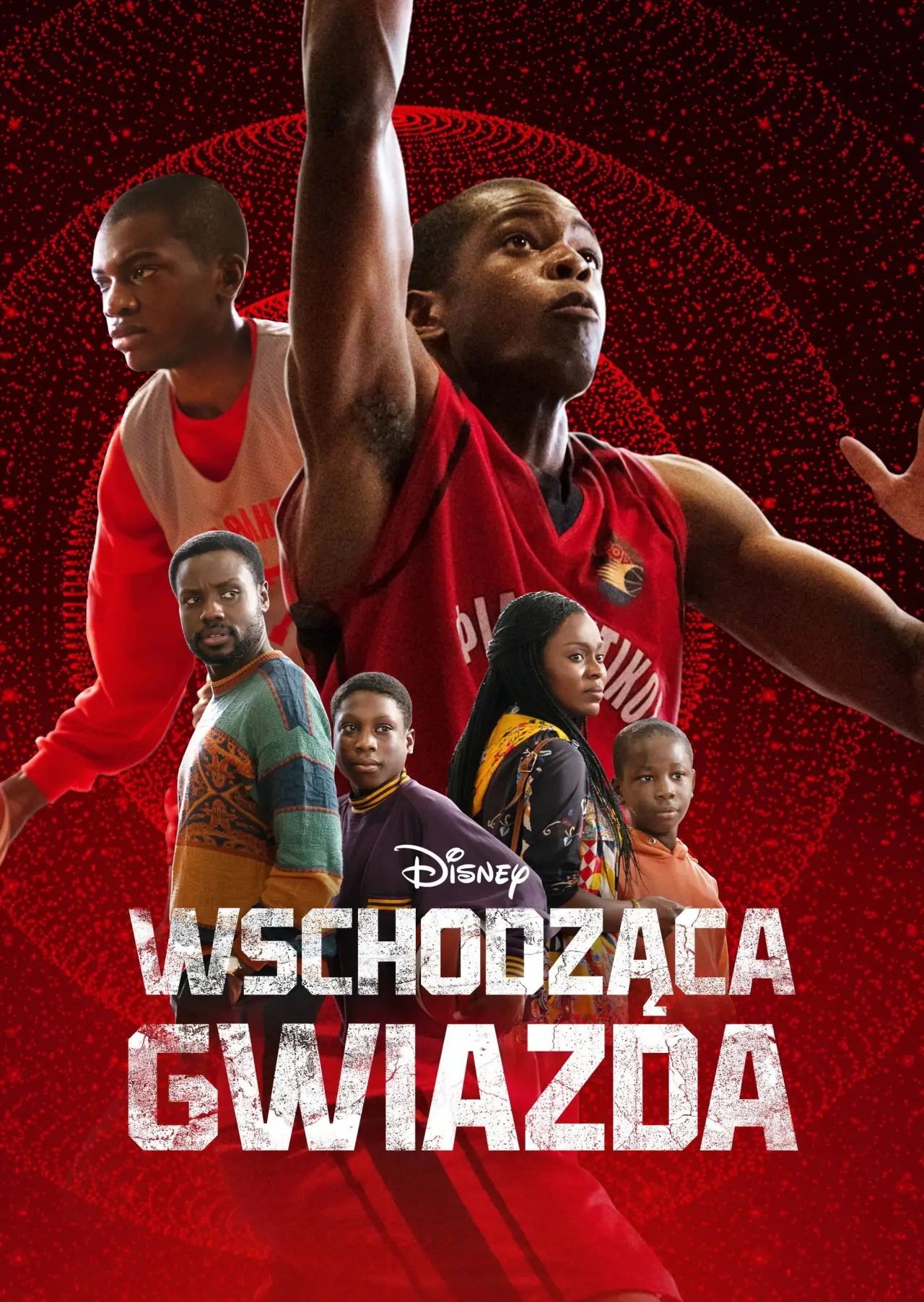 Plakat filmowy "Wschodząca gwiazda"