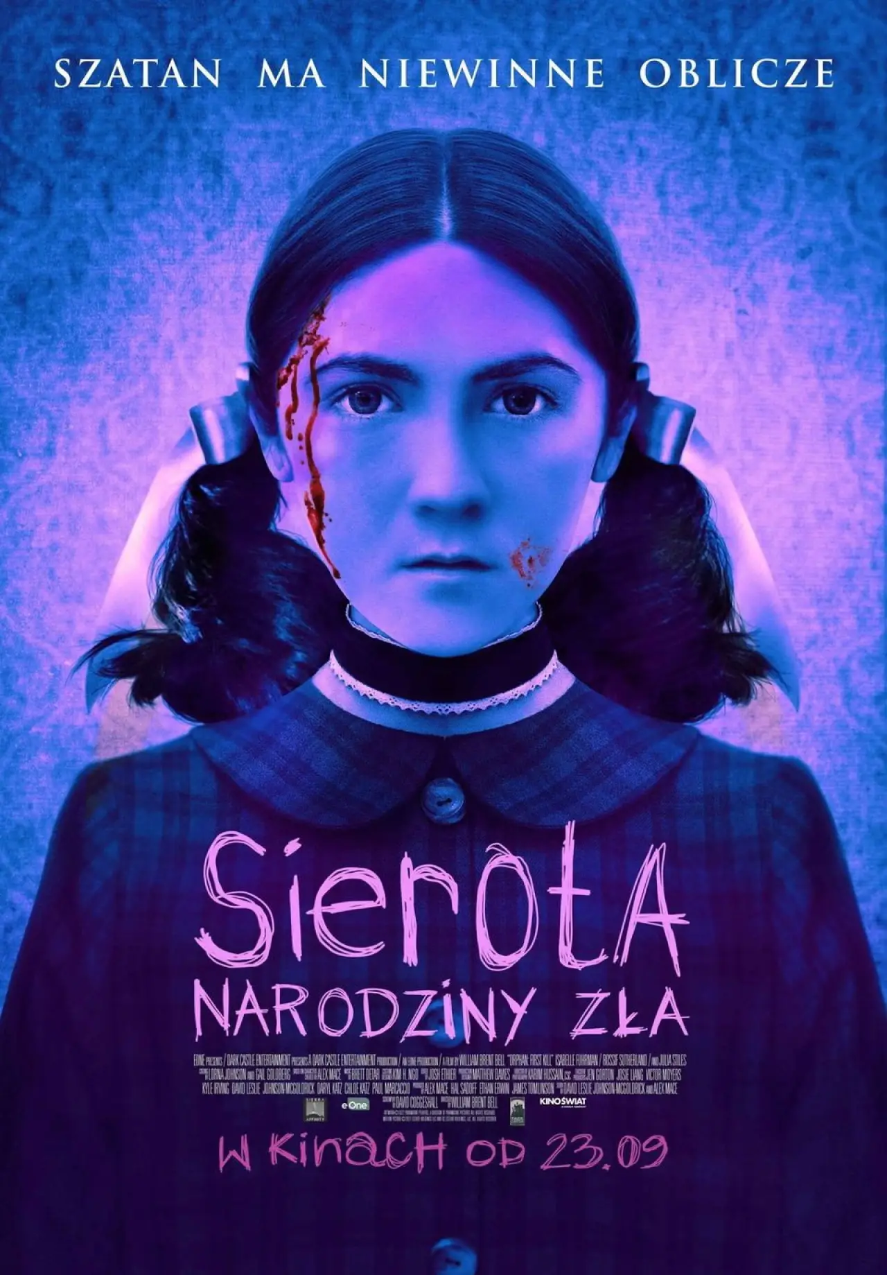 Plakat filmowy "Sierota. Narodziny zła"