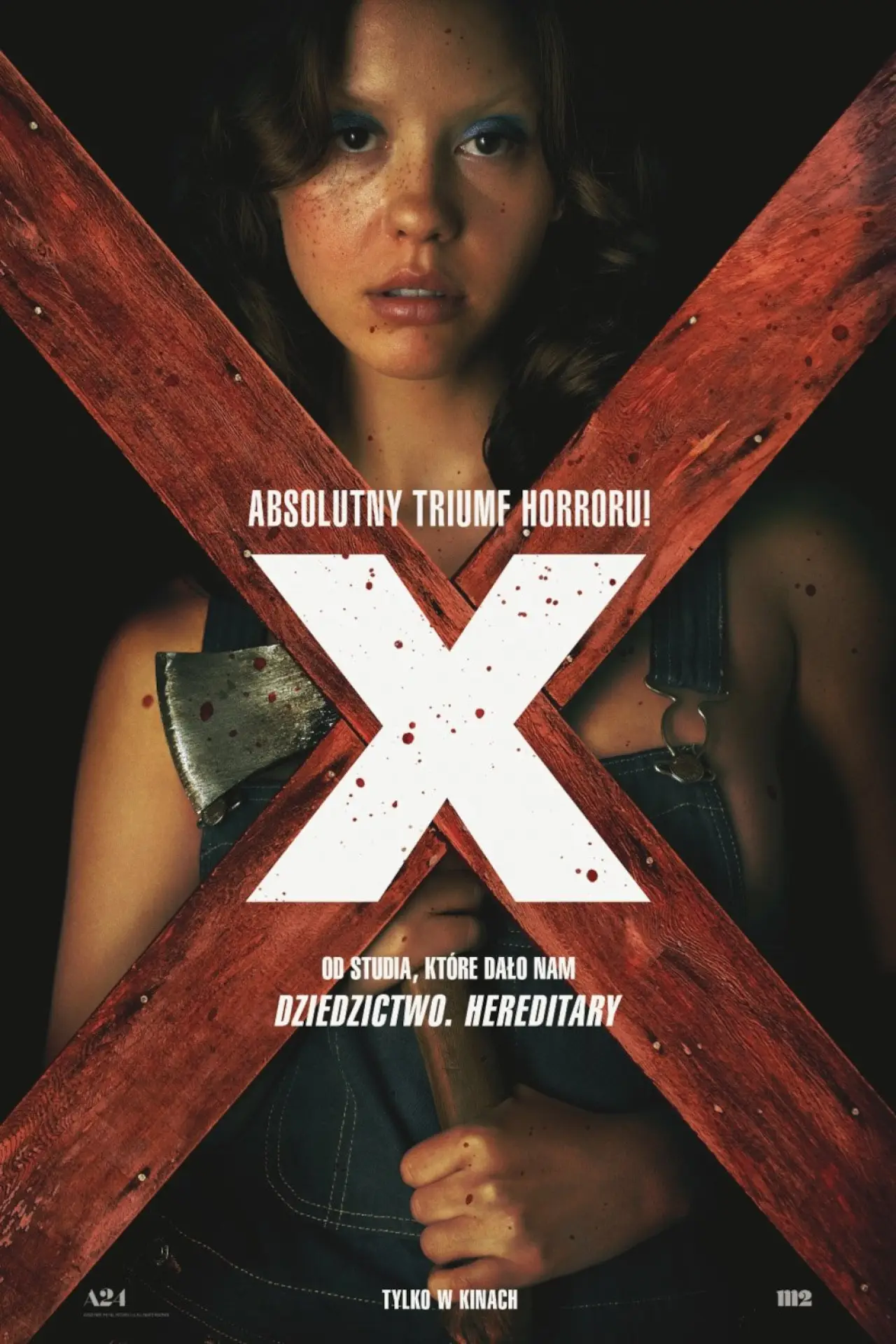 Plakat filmowy "X"