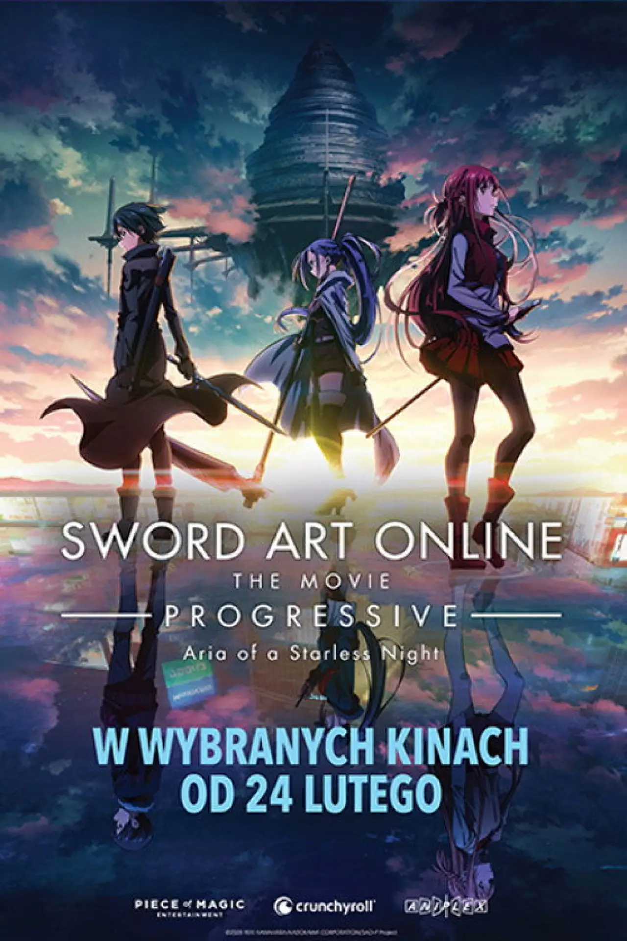 Plakat filmowy "SWORD ART ONLINE – Progressive – Aria of a Starless Night"