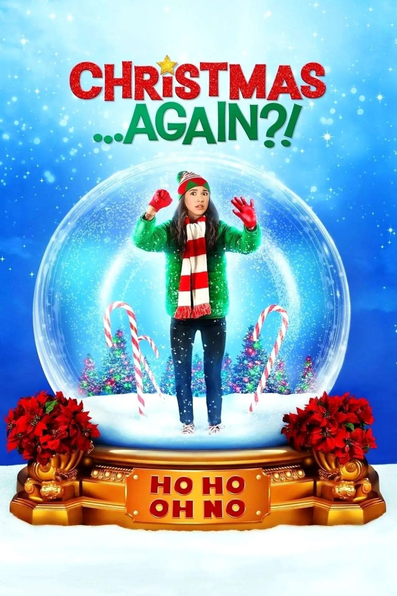 Plakat filmowy "Boże Narodzenie Znowu?!"