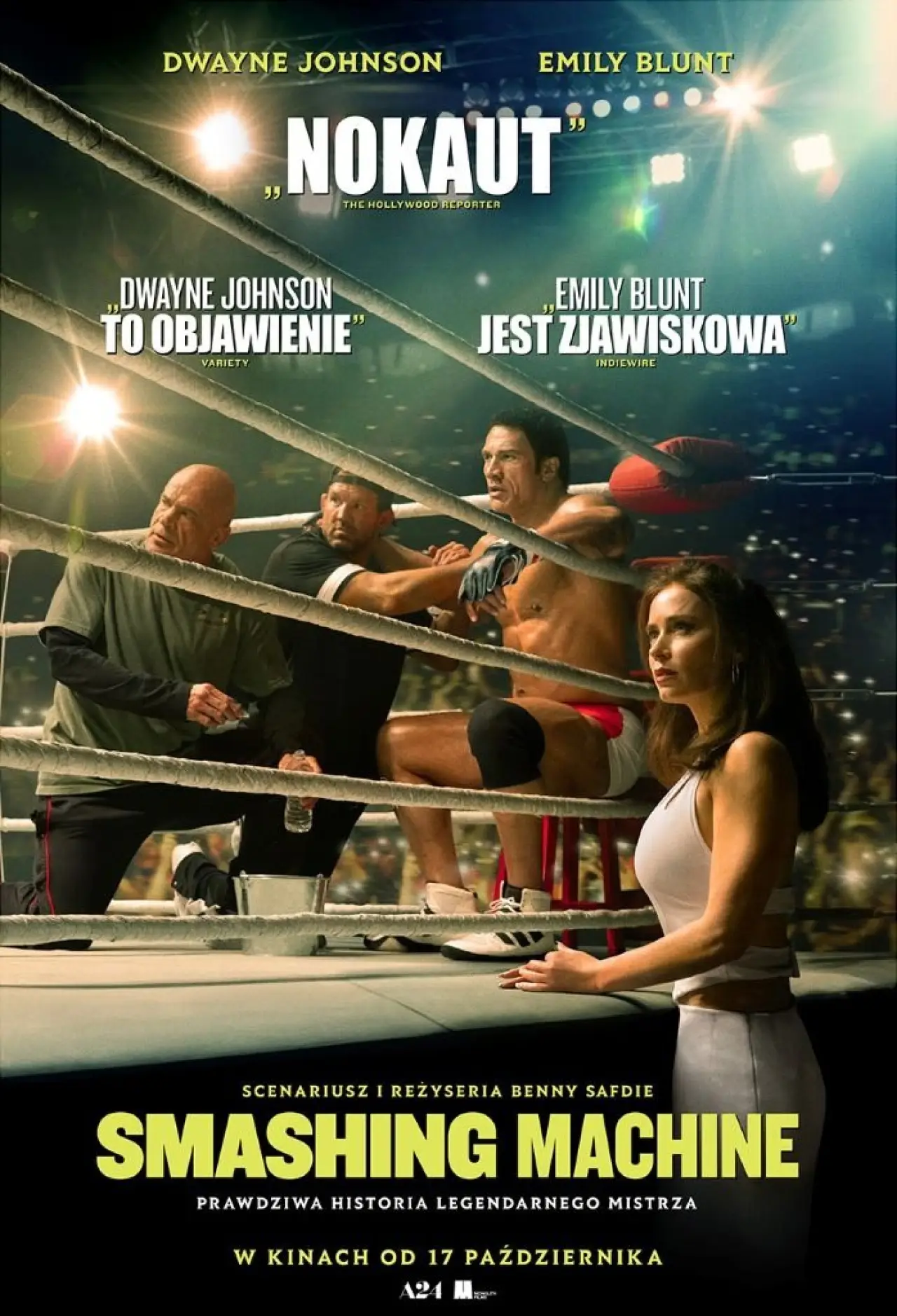Plakat filmowy "Smashing Machine"