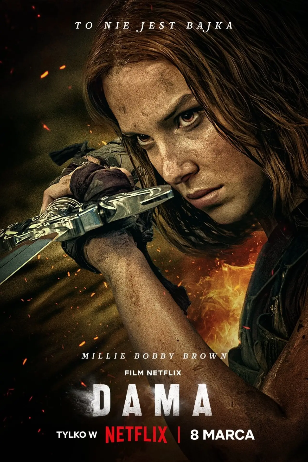 Plakat filmowy "Dama"