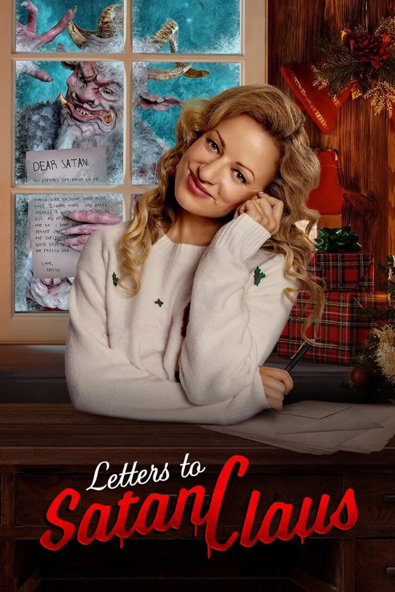 Plakat filmowy "Letters to Satan Claus"