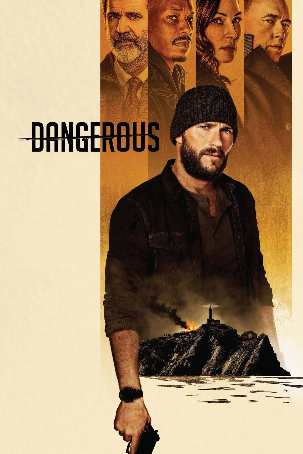 Plakat filmowy "Niebezpieczny"
