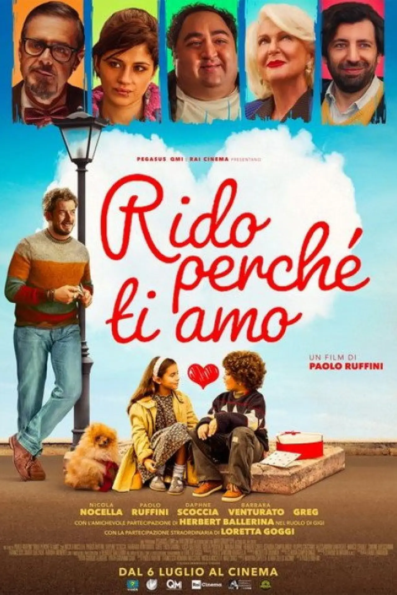 Plakat filmowy "Rido perché ti amo"