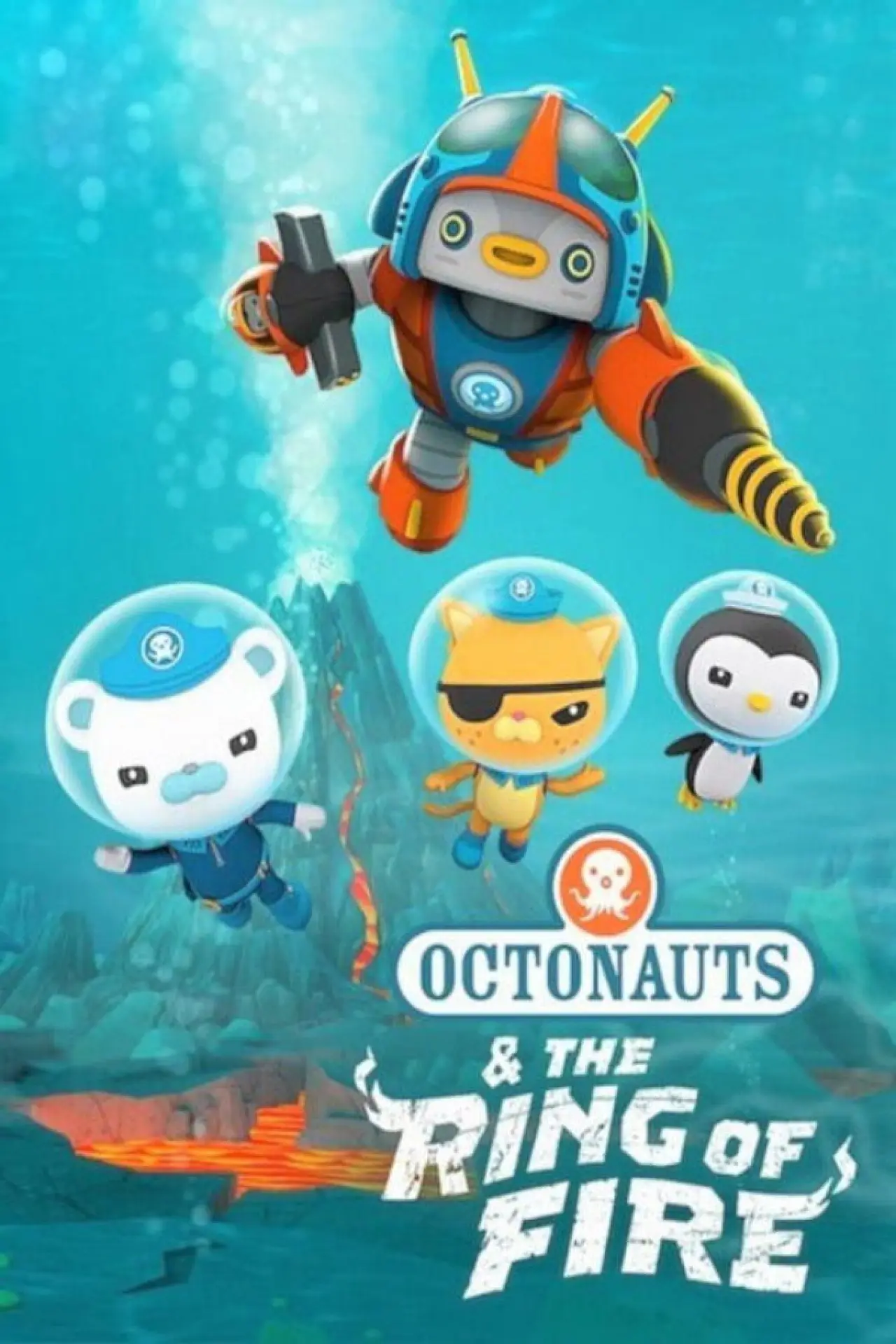 Plakat filmowy "Oktonauci i Pierścień Ognia"