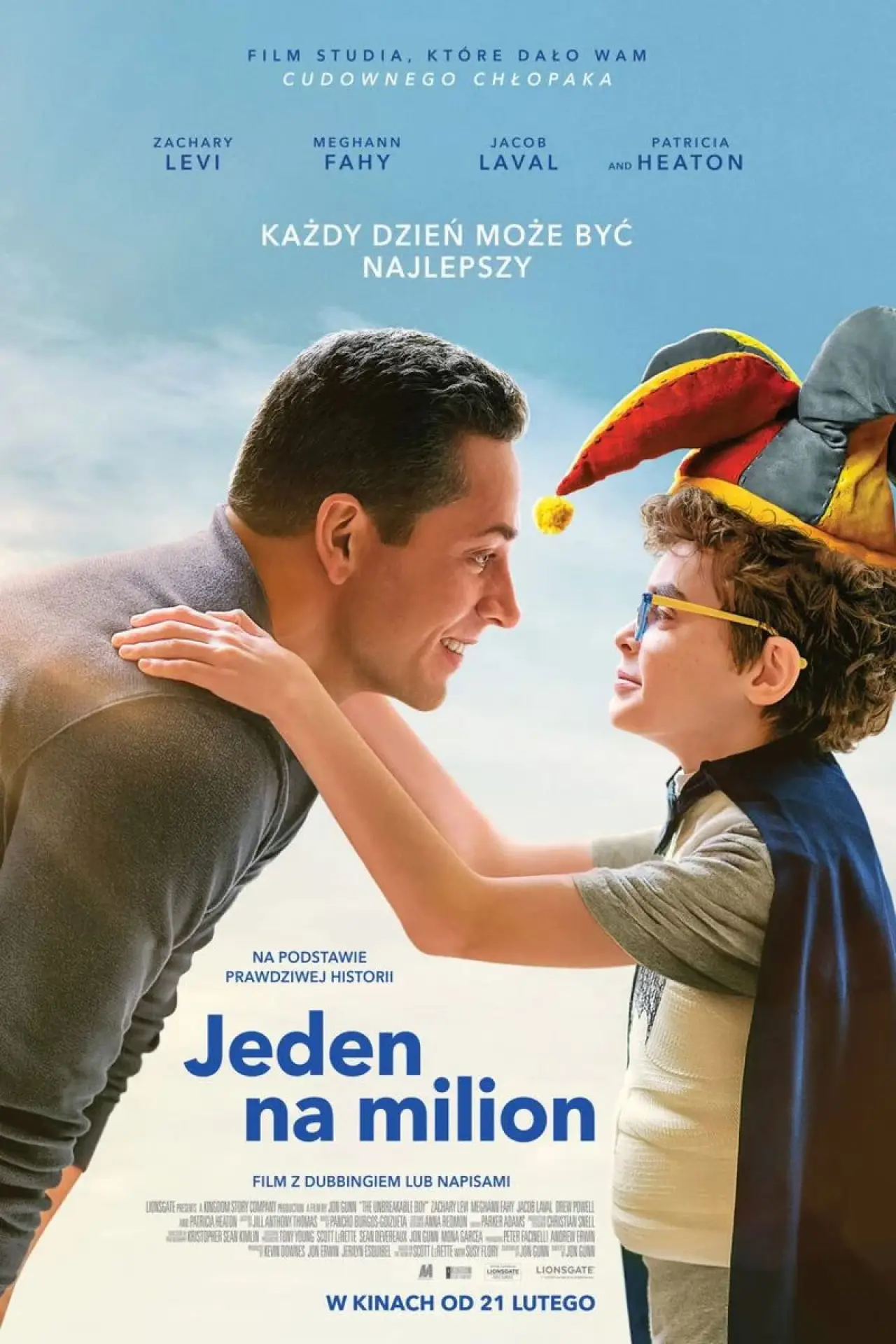 Plakat filmowy "Jeden na milion"