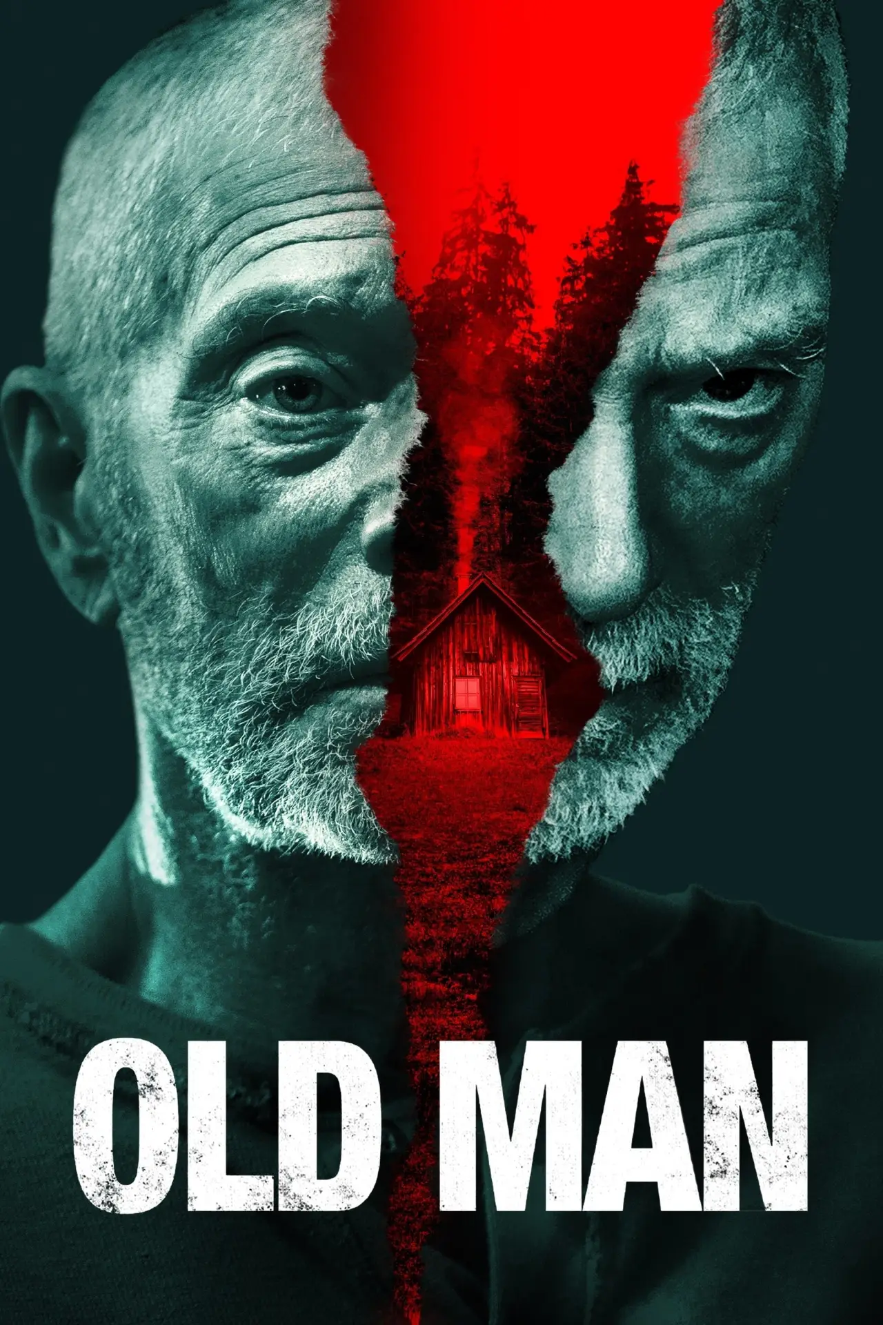 Plakat filmowy "Stary Człowiek"