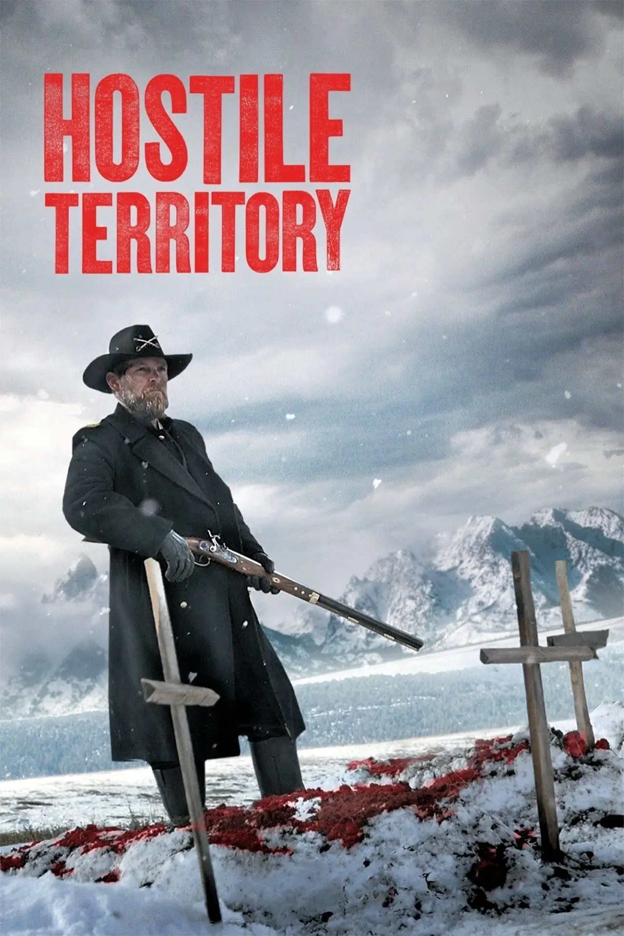 Plakat filmowy "Hostile Territory"